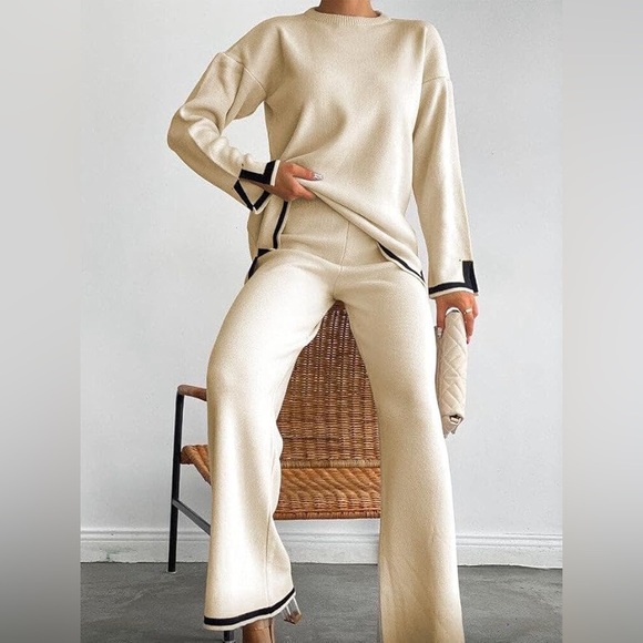 tan and black matching set - shirt and pants both smalls - Picture 2 of 6